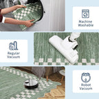 GarveeHome Scalloped Washable Rug 9x12 Area Rug - Image 6