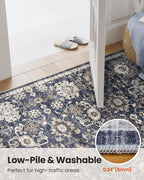 AMADA HOMEFURNISHING 8x10 Washable Area Rug, Low-Profile Large Area Rug - Image 7