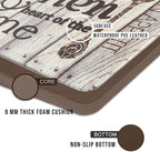 FRESHMINT Farmhouse Kitchen Mats Sets 2 Piece Cushioned Anti-Fatigue Comfort Mat - Image 3