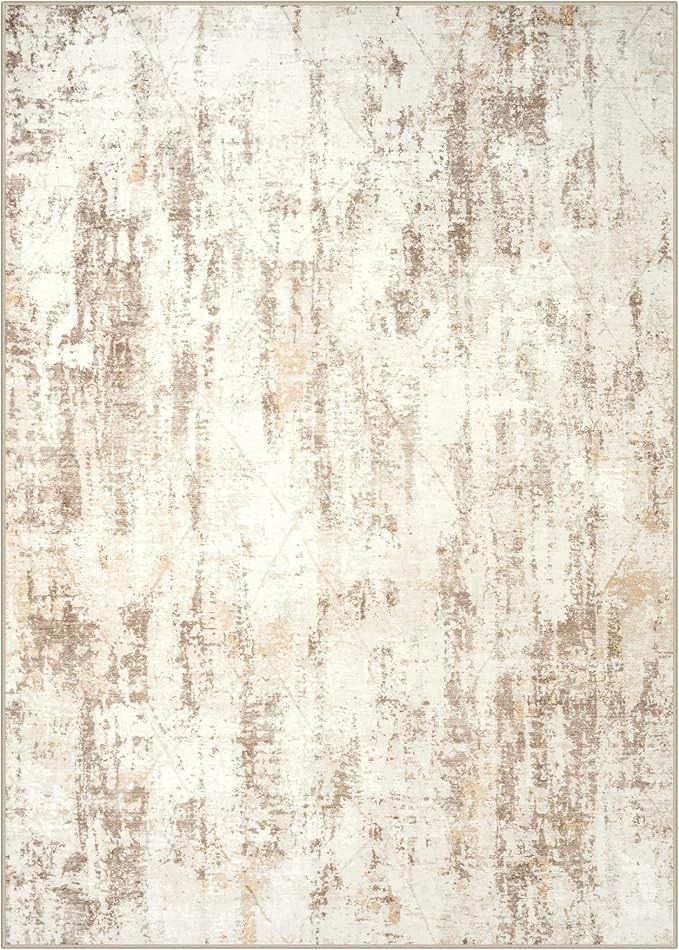 6x9 Area Rugs Washable Rug: Large Modern Abstract Living Room Rug Soft - Image 2