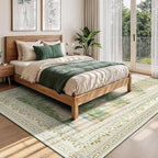 Lessymo Floral 8x10 Area Rugs for Living Room, Soft Non Slip Washable Rugs for - Image 4