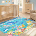 3x5 Small Kids Rug for Bedroom by HazoHaus