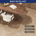SALLOUS Plastic Floor Mat for Home, Non-Slip Area Rug for Living Room, - Image 2