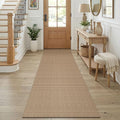 KOZYFLY Runners for Hallways 2.6x8 ft Washable Kitchen Runner Non Slip Rubber by KOZYFLY