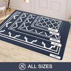 Buganda Indoor Door Mat, Dirt-Resistant and Absorbent Doormat, Low Profile - Image 7