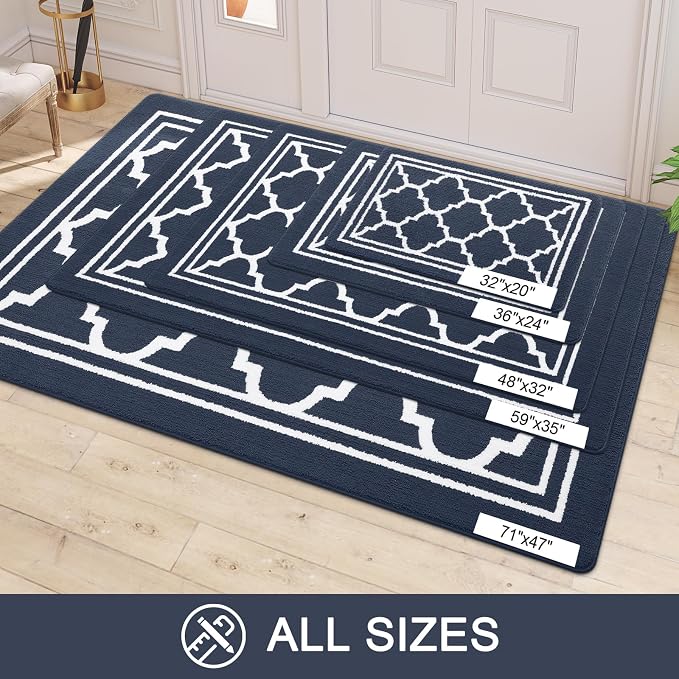 Buganda Indoor Door Mat, Dirt-Resistant and Absorbent Doormat, Low Profile - Image 7