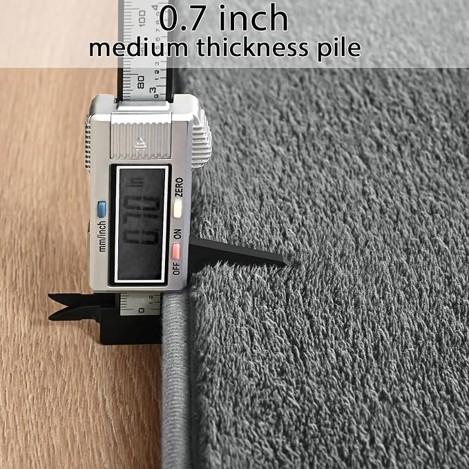ISEAU 4x6 Rug for Bedroom, Soft Memory Foam Carpet - Image 9