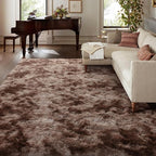 9x12 Ft Extra Large Shag Brown Area Rug - Image 2
