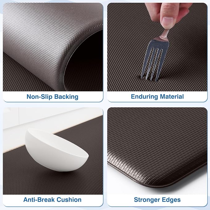 StepRite Kitchen Mats, Cushioned Anti Fatigue Kitchen Mats - Image 3