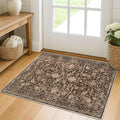 KILOCOCO Small Area Rug 2x3 Entryway Rugs Washable Rug Printed Vintage Floral by Kilococo