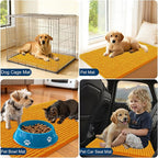 OLANLY Dog Door Mat for Muddy Paws 24x16, Ultra Absorbent Chenille Mud Doormat - Image 7