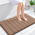 OLANLY Memory Foam Bath Mat 35x24, Super Soft Absorbent Bathroom Rugs, Quick Dry by OLANLY