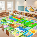 9x12 Feet Extra Large Kids Educational Rug - Image 7
