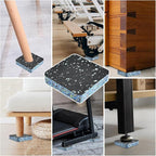 6 Pcs Anti-Vibration Rubber Mat, High Density Mats - Image 7