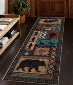 Hallway Runner Rug 2x6 Indoor Door Mat by YIHOUSE
