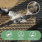 GENIMO Waterproof Outdoor Rug 8' x 10' - Image 5