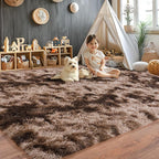 8x10 Area Rugs for Living Room, Ultra Soft Fluffy Large Shaggy Rug Carpet for - Image 2