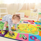 Kids Rugs for Playroom Washable, Educational and Fun Learning Rugs - Image 3