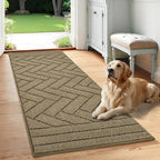 Tindbea Dog Mat for Mud Paws, Absorbs Moisture Dirt Non-Slip Washable Mud Mat by Unknown