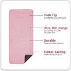 Bosap Bath Mat, Ultra Thin Bathroom Runner Rugs, Large Bath Mats - Image 2
