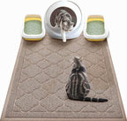 WePet Cat Litter Box Mat, Kitty Premium PVC Pad, Durable Trapping Rug, by WePet