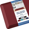 KitchenClouds Kitchen Mat Cushioned Anti Fatigue Kitchen Rug 0.8inch Water by KitchenClouds