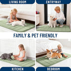 OLANLY Memory Foam Long Bathroom Rugs Runner 59x20, Super Soft Absorbent Bath - Image 9