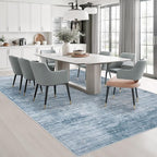 Area Rugs 6x9 Living Room: Washable Rug Modern Abstract Large Rugs Soft Non - Image 4
