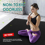 Large Exercise Mat, High-Density Gym Mats Cardio Mat - Image 8
