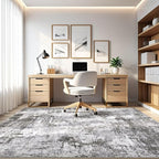 7x10 Area Rug Living Room: Washable Large Abstract Modern Soft Stain Resistant - Image 8