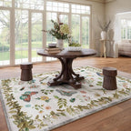 8x10 Area Rugs for Living Room: Washable Bedroom Rug Stain Resistant Non Slip - Image 7
