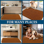 OLANLY Dog Door Mat for Muddy Paws 36x24, Absorbs Moisture and Dirt, Absorbent - Image 8