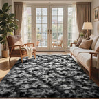 5x8 Ft Large Shag Rugs for Bedroom Living Room Decor for Men Boys, Tie Dyed - Image 2