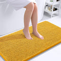 OLANLY Bathroom Runner Rugs 44x24, Soft Absorbent Chenille Bath Rugs, Rubber by OLANLY