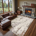 UERMEI 10x14 Washable Area Rug by UERMEI