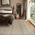 Machine Washable Rugs for Living Room: 5x7 Area Rugs for Bedroom Vintage Stain - Image 6