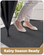 Color&Geometry Ultra-Thin Indoor Door Mat, Washable Doormat - Image 7