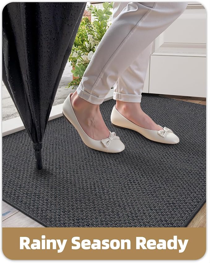 Color&Geometry Door Mat 26"x47", Front Door Mat Indoor Rugs - Image 8