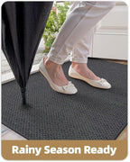 Color&Geometry Ultra-Thin Indoor Door Mat, Washable Doormat - Image 7