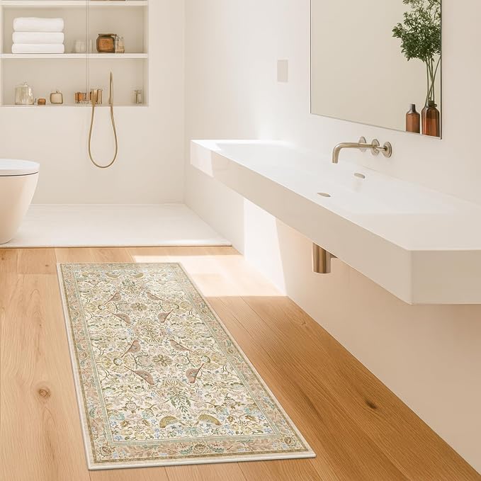 Hazo Haus Boho Bathroom Runner Rug 2x5 - Image 6