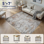 DMOYEST Area Rug Living Room Rugs - Image 8
