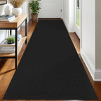 IOHOUZE Washable Runner Rug 3x12 Non Slip Rubber Backed Extra Long Hallway by iOhouze