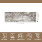 Washable 2x8 Kitchen Rug Runner – Non-Slip Stain-Resistant Soft Carpet Runner - Image 2