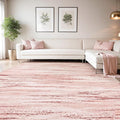 tchdio Pink Rug-8x10 Area Rugs for Living Room, Ultra Soft Washable Rugs for by Tchdio