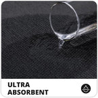 Bath Mat, Ultra Thin Bathroom Rugs, Rubber Bath Mats - Image 3
