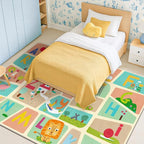 Huge ABC Alphabet Classroom Rugs Elementary – 9x12 School Rug - Image 5