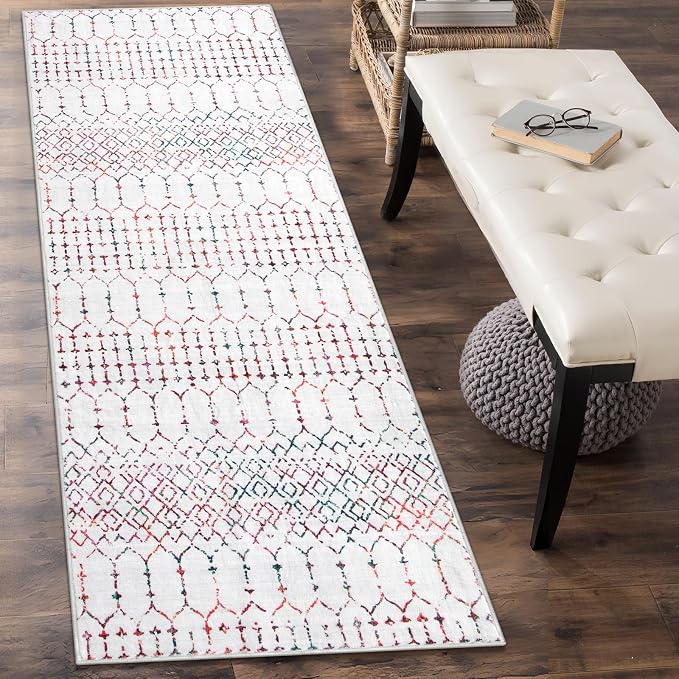 Lahome Moroccan Long Kitchen Rugs Runners 2x8 Rug Runners - Image 8