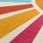 STARUIA Round Boho Rug 6 Ft Washable Round Area Rug - Image 6