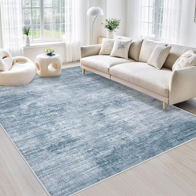 Area Rugs 5x7 Living Room: Washable Rug Modern Abstract Large Rugs Soft Non by MXSANYOORUG