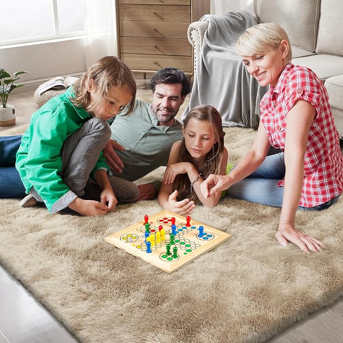 Shag Area Rugs for Bedroom Living Room, 6X9 Ultra Soft Fluffy Area Rugs for Dorm - Image 3